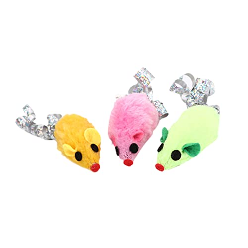 GRIRIW 3 Stück Katze Plüschmaus interaktives flurmöbeln cat Toys Set Spielzeugset Kitten Katzenminze-Sticks bewegliches Katzenspielzeug Plüsch GRIRIW 3 Stück Katze Plüschmaus interaktives flurmöbeln cat Toys Set Spielzeugset Kitten Katzenminze-Sticks bewegliches Katzenspielzeug Plüsch von GRIRIW