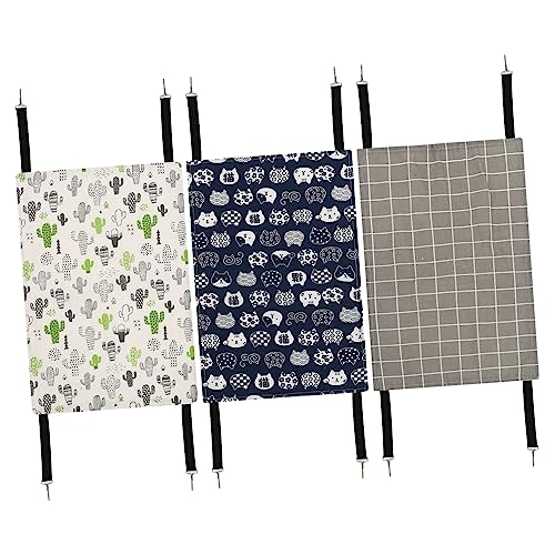 GRIRIW 3 Stücke Doppelseitige Katzenhängematte Vlies Käfig Hase Mit Kapuze Hamster Futterspender Heu Rennmaus Tablett Liner Kaninchen Tasche Betten Ratte Wurf Flanell GRIRIW 3 Stücke Doppelseitige Katzenhängematte Vlies Käfig Hase Mit Kapuze Hamster Futterspender Heu Rennmaus Tablett Liner Kaninchen Tasche Betten Ratte Wurf Flanell von GRIRIW