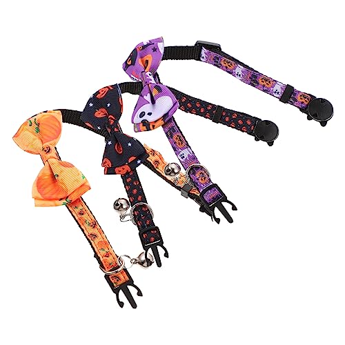 GRIRIW 3 Stücke Halloween Katze Halloween Haustier Liefert Einstellbare Hals- GRIRIW 3 Stücke Halloween Katze Halloween Haustier Liefert Einstellbare Hals- von GRIRIW