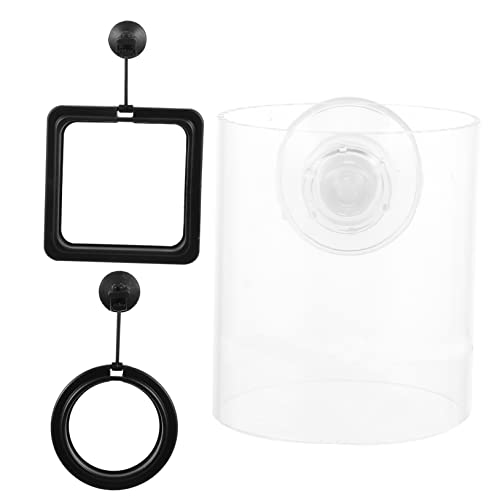 GRIRIW 3Stücke Teiliges Fütterungsring Für Aquarien Fischtank Zubehör Mit Saugnapf Runder Und Quadratischer Form Zur Reduzierung Von Futterabfall Und Wasserverunreinigung GRIRIW 3Stücke Teiliges Fütterungsring Für Aquarien Fischtank Zubehör Mit Saugnapf Runder Und Quadratischer Form Zur Reduzierung Von Futterabfall Und Wasserverunreinigung von GRIRIW