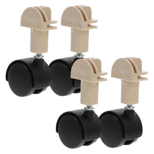 GRIRIW 4 Pcs Katzen Cage Casters Haustier Käfigräder Möbel Rad Ersatz Haustier Käfig Schwenkstamm Casters Spinnerräder Für Haustierkisten Und Zwinger von GRIRIW