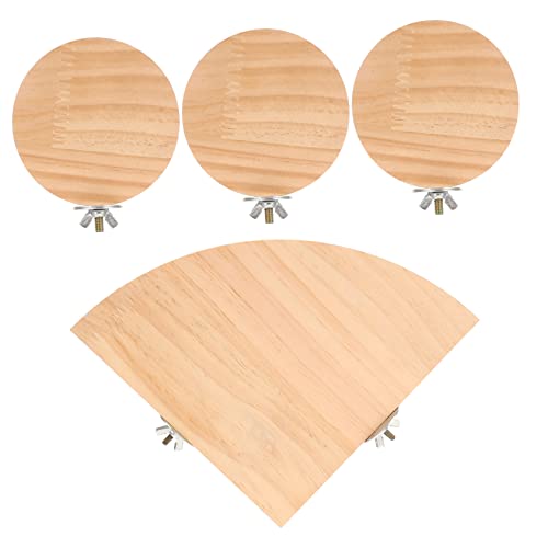 GRIRIW 4 Stück Hamster-Sprungbrett Hamster hamsterspielzeug Vogelkäfig Labyrinth Taube Rad Pole Standplattform für Meerschweinchen Plattform für Haustierkäfige hölzern GRIRIW 4 Stück Hamster-Sprungbrett Hamster hamsterspielzeug Vogelkäfig Labyrinth Taube Rad Pole Standplattform für Meerschweinchen Plattform für Haustierkäfige hölzern von GRIRIW