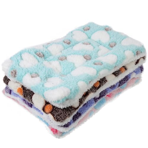 GRIRIW 4 Stücke Meerschweinchen Bettwäsche Fleece Pet Pad Warme Nest Für Tiere Hamster Eichhörnchen von GRIRIW