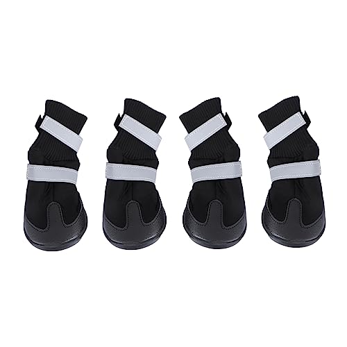 GRIRIW Wanderschuhe für Hunde Größe XL 4 Paar Set Warm Bequem GRIRIW Wanderschuhe für Hunde Größe XL 4 Paar Set Warm Bequem von GRIRIW