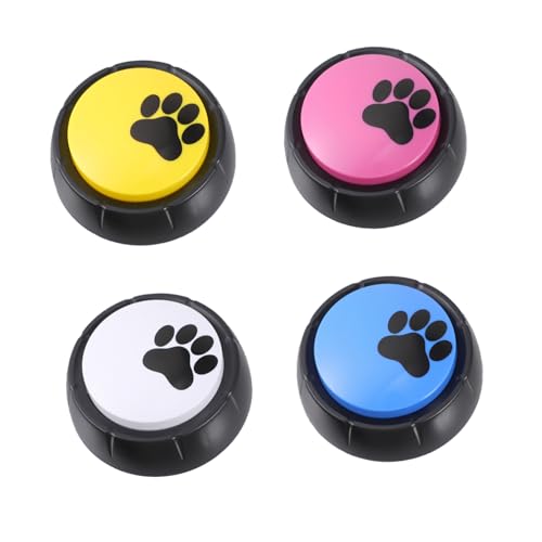 GRIRIW 4 Stück Pet-Training-schaltfläche Beschreibbare Hundetaste Hundeklicker Tierisches Sprechende Knöpfe Mini- Für Haustiere Für Haustiere Im Freien Abs GRIRIW 4 Stück Pet-Training-schaltfläche Beschreibbare Hundetaste Hundeklicker Tierisches Sprechende Knöpfe Mini- Für Haustiere Für Haustiere Im Freien Abs von GRIRIW