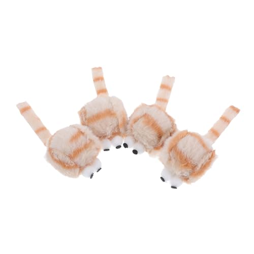 GRIRIW 4 Stück Simulierte Plüschmaus Katzenfangspielzeug Rattenspielzeug Für Hausratten Spielzeugmäuse Für Katzen Kleine Katzenspielzeug Katze Plüsch-mäuse- Kätzchenspielzeug GRIRIW 4 Stück Simulierte Plüschmaus Katzenfangspielzeug Rattenspielzeug Für Hausratten Spielzeugmäuse Für Katzen Kleine Katzenspielzeug Katze Plüsch-mäuse- Kätzchenspielzeug von GRIRIW