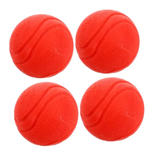 GRIRIW Hundespielzeugbälle 5 cm Echtes Vollgummi Interaktives Apportier- und Kauspielzeug für Welpen und bis Mittelgroße Hunde 4 Stück GRIRIW Hundespielzeugbälle 5 cm Echtes Vollgummi Interaktives Apportier- und Kauspielzeug für Welpen und bis Mittelgroße Hunde 4 Stück von GRIRIW