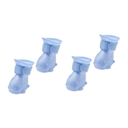 GRIRIW 4 Stück wasserdichte Schuhe Hundeschuhe Für Haustiere Griffe Gehen Hund Für Pfoten Regen Körperpflege Groß Wanderschuhe Für Hunde Stiefel Winterschuhe Für Haustiere Blue Schritt GRIRIW 4 Stück wasserdichte Schuhe Hundeschuhe Für Haustiere Griffe Gehen Hund Für Pfoten Regen Körperpflege Groß Wanderschuhe Für Hunde Stiefel Winterschuhe Für Haustiere Blue Schritt von GRIRIW