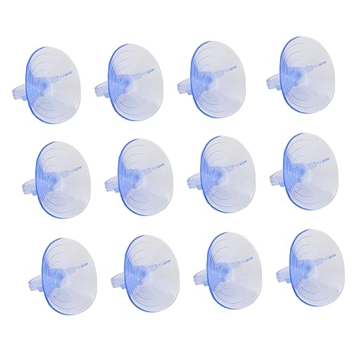 GRIRIW Fisch Tank Tassen 45mm PVC Pull 12pcs Aquarium Feste Glas von GRIRIW