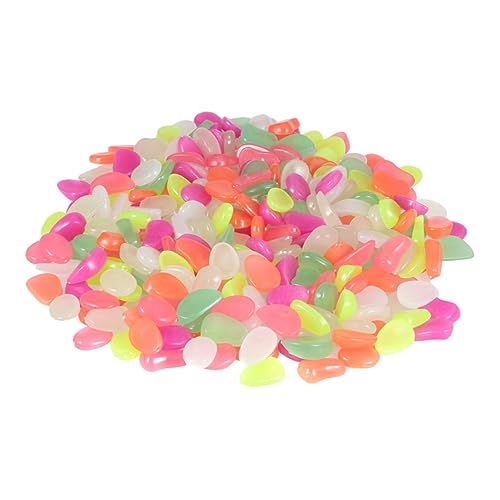 GRIRIW Aquarium-steindekor 600 Stück Leuchtende Kieskiesel Für Aquarien Nachtlicht-felsen Für Den Boden Von Aquarien von GRIRIW