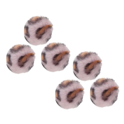 GRIRIW 6stücke Leopard Print Katzenminze Bälle Weiche Plüschspielzeuge Für Aktive Katzen Interaktives Spielzeug Zur des Kauverhaltens Und Spielspaß Im Innenbereich GRIRIW 6stücke Leopard Print Katzenminze Bälle Weiche Plüschspielzeuge Für Aktive Katzen Interaktives Spielzeug Zur des Kauverhaltens Und Spielspaß Im Innenbereich von GRIRIW