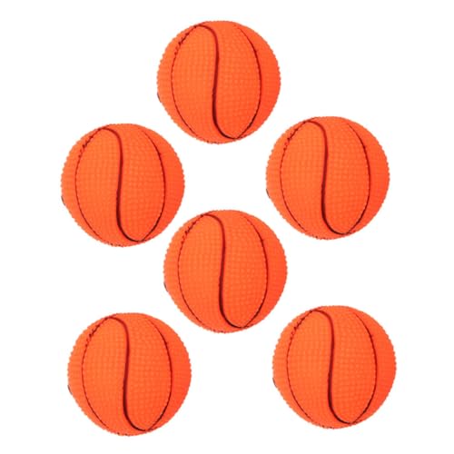 GRIRIW 6stücke Interaktive Hundespielzeuge Squeaky Basketball Bälle Für Kleine Hunde Kauspielzeuge Bewegung Und Training GRIRIW 6stücke Interaktive Hundespielzeuge Squeaky Basketball Bälle Für Kleine Hunde Kauspielzeuge Bewegung Und Training von GRIRIW