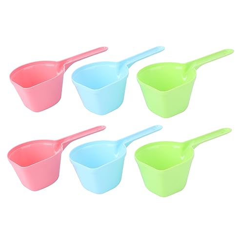 GRIRIW 6St Tier Futter Messlöffel Pet Food Scoop Measuring Cups for Pets Schaufeln für Haustierfutter Plastik zum Mitnehmen messbecher Wasserlöffel für Haustiere Dosierlöffel Speisewasser von GRIRIW