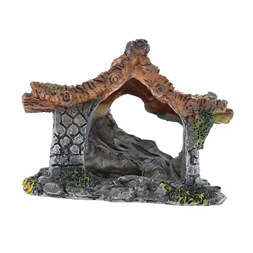 GRIRIW Aquarium Cottage Ornament Unterwassersimulation Aus Harz Für Garnelenzucht Und Aquarium Dekoration Für Fische Und Garnelen Design von GRIRIW