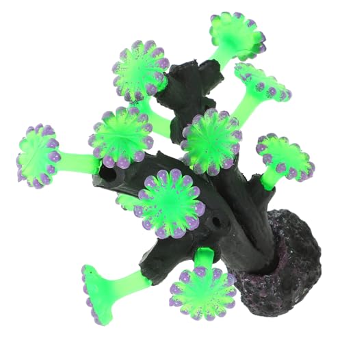 GRIRIW Faux Korallenfigur Für Fischbecken Realistische Silikon-Dekoration Für Aquarien Geeignet Für Süß Und Salzwasser Schafft Eine Natürliche Umgebung Und Bietet Schutz Für Fische GRIRIW Faux Korallenfigur Für Fischbecken Realistische Silikon-Dekoration Für Aquarien Geeignet Für Süß Und Salzwasser Schafft Eine Natürliche Umgebung Und Bietet Schutz Für Fische von GRIRIW