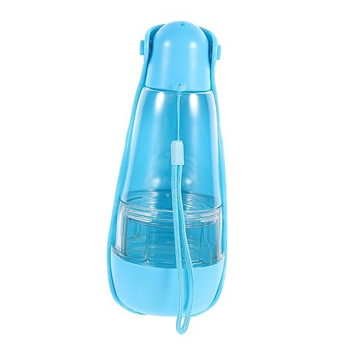 GRIRIW Tragbare Wasserflasche Für Hunde Mit Auslaufsicherem Wasserspender Und Faltbecher Für Haustier-trinkflasche Hundetrinkflasche Für Camping Und Wandern von GRIRIW