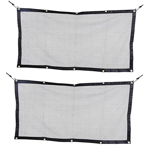 GRIRIW Haustier-rücksitz-absperrgitter 2 Stück 115 X 60 cm Bequem Zu Verwenden Für Den Laden von GRIRIW