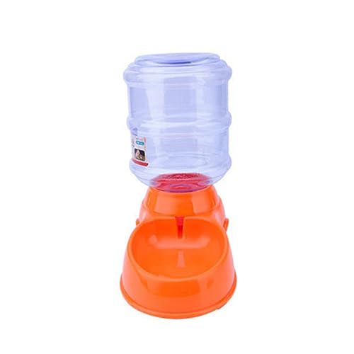 GRIRIW Pet Automatic Feeding Device Mit Trink Und Futternapf Orange Wasserspender Für Katzen Und Hunde rutschfest Und Einfach Zu Reinigen Für Haustiere Und Lange Abwesenheiten GRIRIW Pet Automatic Feeding Device Mit Trink Und Futternapf Orange Wasserspender Für Katzen Und Hunde rutschfest Und Einfach Zu Reinigen Für Haustiere Und Lange Abwesenheiten von GRIRIW