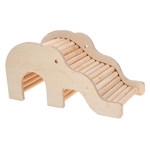 GRIRIW Natürliches Holz Hamsterhaus Kletterleiter Spielzeug Haustier Nest Für Tiere Tragen-versteck Höhle GRIRIW Natürliches Holz Hamsterhaus Kletterleiter Spielzeug Haustier Nest Für Tiere Tragen-versteck Höhle von GRIRIW