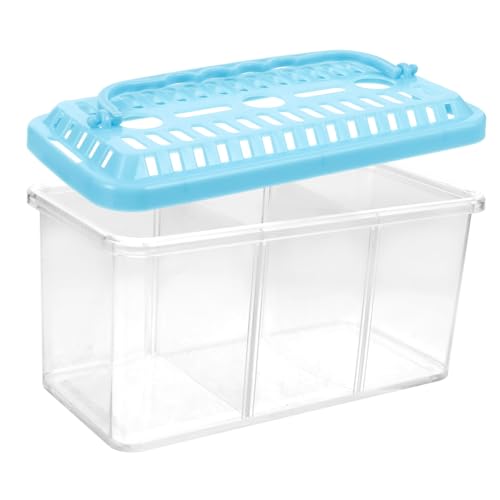 GRIRIW Box Luftdichtes Netz Klare Fischschale Home Tragbare Fischtank Futterbehälter Hydroponischer Fischtank Babyfischständer Fischzubehör Speisekammer Tasse Küche Aquarien GRIRIW Box Luftdichtes Netz Klare Fischschale Home Tragbare Fischtank Futterbehälter Hydroponischer Fischtank Babyfischständer Fischzubehör Speisekammer Tasse Küche Aquarien von GRIRIW