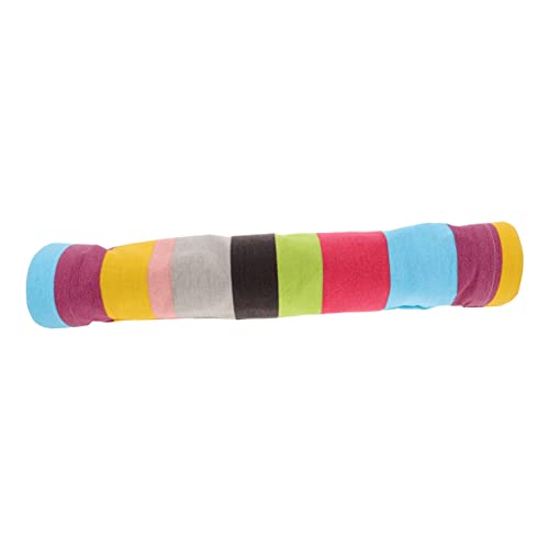 GRIRIW Bunter Haustier Tunnel Für Hamster Meerschweinchen Und Kleine Katzen Spaßspielzeug Für Haustiere Spieltunnel Aus Robustem Material Für Versteckspiel von GRIRIW