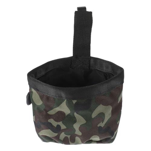 GRIRIW Camouflage Haustier Trainingsbeutel Futterbeutel Für Snacks Und Leckerlis Abwaschbar Für Training Und Maße Universelle von GRIRIW