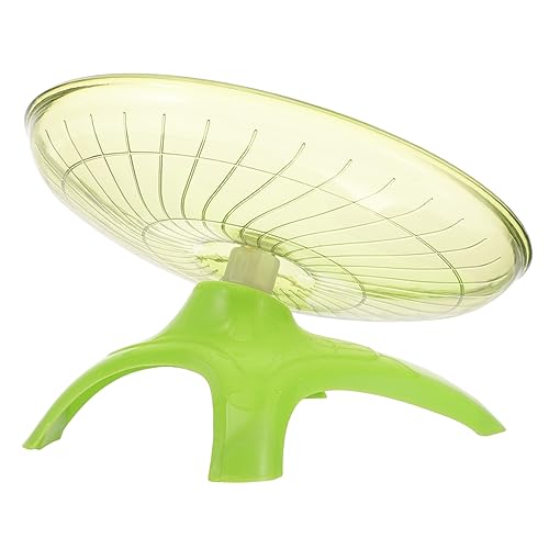 GRIRIW Chinchilla Laufrad für Kleintiere Wie Hamster Igel und Mäuse für Bewegung und Spaß Nacht Matcha Grün GRIRIW Chinchilla Laufrad für Kleintiere Wie Hamster Igel und Mäuse für Bewegung und Spaß Nacht Matcha Grün von GRIRIW
