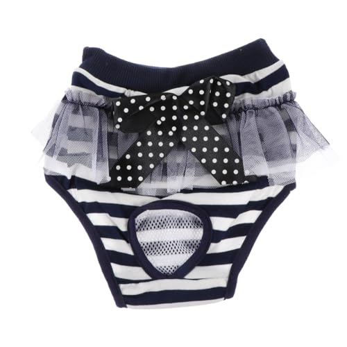 GRIRIW Dekorative Welpenwindel Hundewindel Für Hündinnen Monatsunterlage Hose Sichere Leggings M von GRIRIW