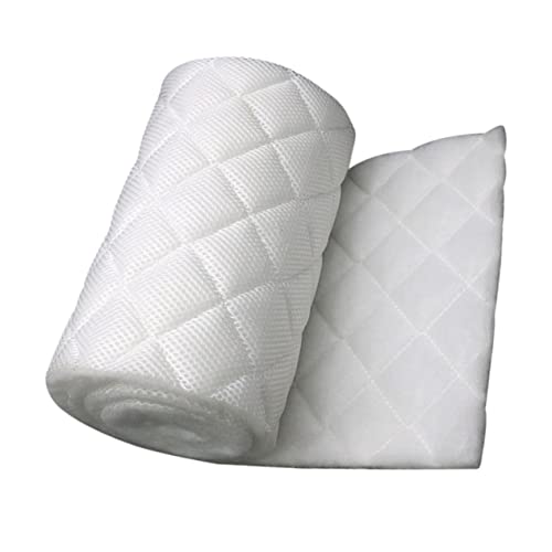 GRIRIW Dicker Filter Baumwolle Für Aquarien Hochdichte Wasserfiltermatte Ideales Filterpad Für Aquarien Und Fischbehälter Weiße Baumwolle von GRIRIW