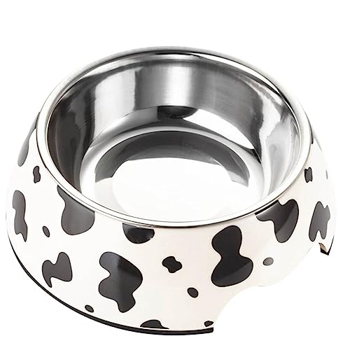GRIRIW Katzennapf Nassfutter Edelstahl Fressnapf Erhöhtes Design Lebensmittelecht Leicht Zu Reinigen Kleintiere von GRIRIW