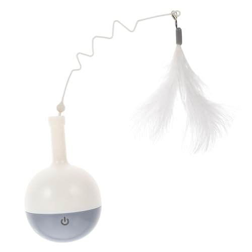 GRIRIW Elektrischer Katzen Tumbler Ball mit Futterausgabe Interaktives zur Beschäftigung Robustes Kunststoffmaterial Kippsicherer Futterball Fördert Neugier und Schützt Möbel Geeignet GRIRIW Elektrischer Katzen Tumbler Ball mit Futterausgabe Interaktives zur Beschäftigung Robustes Kunststoffmaterial Kippsicherer Futterball Fördert Neugier und Schützt Möbel Geeignet von GRIRIW