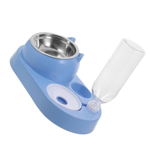 GRIRIW Haustierfutter Und Wasserspender Für Hunde Und Katzen Automatischer Trinknapf Mit Großer Kapazität Rutschfester Basis -freiem Material Für Zuhause Und Unterwegs von GRIRIW