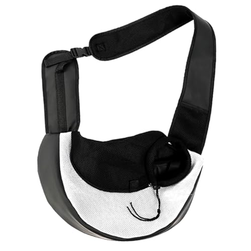GRIRIW Faltbare Haustiertragetasche Für Katzen Atmungsaktives Netzdesign Aus Hochwertigem Polyester Und PVC Komfortabel Und Langlebig Katzentragetasche Für Reisen von GRIRIW
