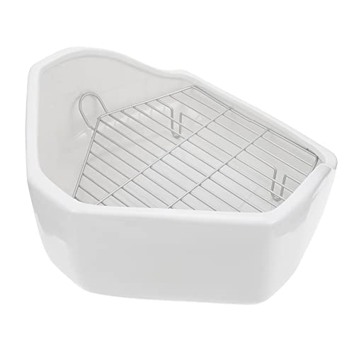 GRIRIW Fünfeckige Keramische Toilette Toilette Für Haustiere Extra Große Bunny Toilette Haushaltskeramik Für Kleintiere GRIRIW Fünfeckige Keramische Toilette Toilette Für Haustiere Extra Große Bunny Toilette Haushaltskeramik Für Kleintiere von GRIRIW
