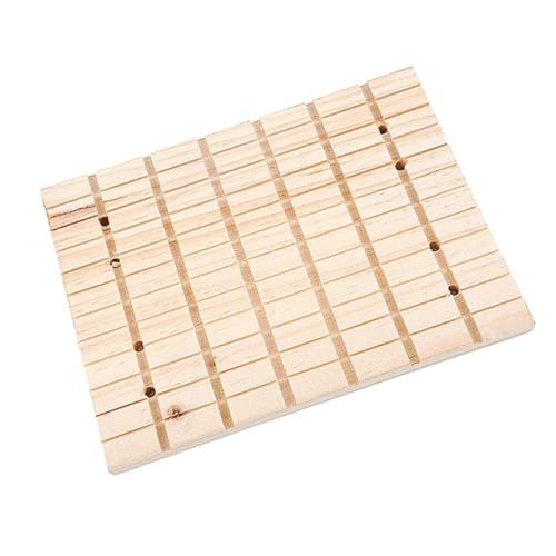 GRIRIW 1stück Holz Fußpad Für Haustiere Multifunktionale Krallenpflege Für Kaninchen Meerschweinchen Und Andere Nager Für Käfige Aus Robustem Naturholz Gefertigt Installieren GRIRIW 1stück Holz Fußpad Für Haustiere Multifunktionale Krallenpflege Für Kaninchen Meerschweinchen Und Andere Nager Für Käfige Aus Robustem Naturholz Gefertigt Installieren von GRIRIW