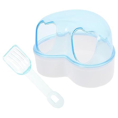 GRIRIW Großes Transparentes Hamster Sandbad & Meerschweinchen Badewanne Robuste Hamster Toilette Ideal Für Die Fellpflege Inklusive Zufälliger öffelfarbe GRIRIW Großes Transparentes Hamster Sandbad & Meerschweinchen Badewanne Robuste Hamster Toilette Ideal Für Die Fellpflege Inklusive Zufälliger öffelfarbe von GRIRIW