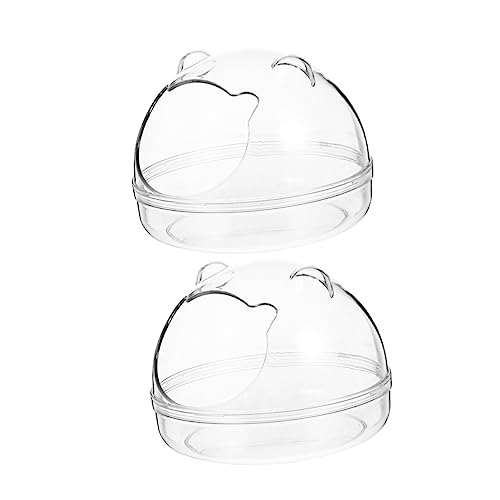GRIRIW 2pcs Hamster Badewanne Set Töpfchen Haustier Toilette Training Wurf Box Für Haustier GRIRIW 2pcs Hamster Badewanne Set Töpfchen Haustier Toilette Training Wurf Box Für Haustier von GRIRIW