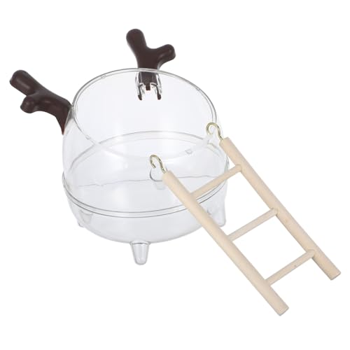 GRIRIW Hamster Badezimmertoilette Hamster Übungsspielzeug Bartagamen Badewanne Chinchilla Badehaus Rattenkäfig Zubehör Hamster Körperreinigung Chinchilla Staubbadehaus Holz GRIRIW Hamster Badezimmertoilette Hamster Übungsspielzeug Bartagamen Badewanne Chinchilla Badehaus Rattenkäfig Zubehör Hamster Körperreinigung Chinchilla Staubbadehaus Holz von GRIRIW