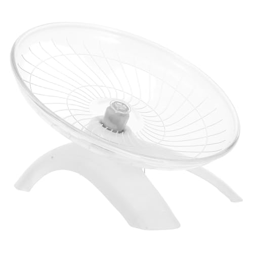GRIRIW Laufrad Chinchilla-laufspielzeug Leise Übungsuntertasse für Kleintiere Abs Weiß und Sicher GRIRIW Laufrad Chinchilla-laufspielzeug Leise Übungsuntertasse für Kleintiere Abs Weiß und Sicher von GRIRIW