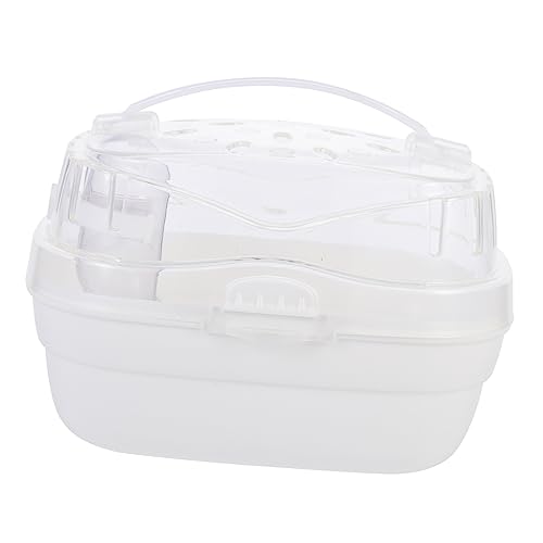GRIRIW Hamster Tragebox Für Tragbarer Hamsterkäfig Für Reisen Für Kleine Haustiere Klassischem von GRIRIW