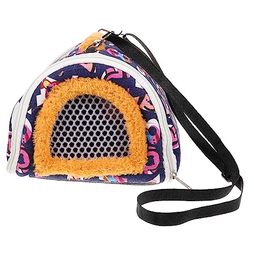 GRIRIW Hamster Tragetasche Atmungsaktive Handtasche für Kleintiere Transporttasche mit Netzfenster für Hamster Ratten und Meerschweinchen Praktisch für Unterwegs Komfortabel und Langlebig GRIRIW Hamster Tragetasche Atmungsaktive Handtasche für Kleintiere Transporttasche mit Netzfenster für Hamster Ratten und Meerschweinchen Praktisch für Unterwegs Komfortabel und Langlebig von GRIRIW