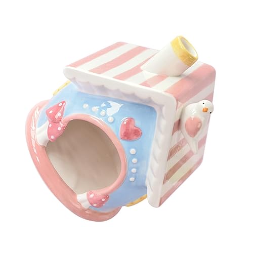 GRIRIW Hamsterhaus Keramik Schlafnest für Kleintiere Rosa Waschbar Langlebig Sicheres Material für Hamster und Andere Haustiere Tragbar und Vielseitig Einsetzbar GRIRIW Hamsterhaus Keramik Schlafnest für Kleintiere Rosa Waschbar Langlebig Sicheres Material für Hamster und Andere Haustiere Tragbar und Vielseitig Einsetzbar von GRIRIW