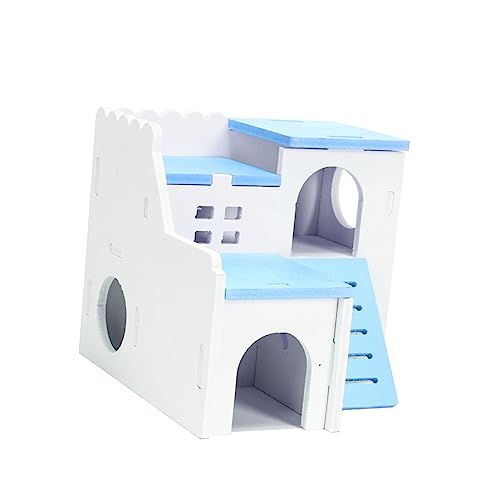 GRIRIW Hamsterhaus aus Holz hamsterbett Hamster Spielzeug Hamster Hideout Hamsterversteck Zweischichtiges Hamsterhaus Haustierhaus aus Holz Hamsterhäuschen aus Holz Bambus GRIRIW Hamsterhaus aus Holz hamsterbett Hamster Spielzeug Hamster Hideout Hamsterversteck Zweischichtiges Hamsterhaus Haustierhaus aus Holz Hamsterhäuschen aus Holz Bambus von GRIRIW