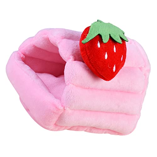 GRIRIW Hamsternest Bettwärmer-Pad Haustierbetthaus Rattenhamster Hausbett Haustierhaus verdicken rosa Hamster Haustier warmes Hamsterhaus Haustiernest Winter Kaninchennest Baumwolle GRIRIW Hamsternest Bettwärmer-Pad Haustierbetthaus Rattenhamster Hausbett Haustierhaus verdicken rosa Hamster Haustier warmes Hamsterhaus Haustiernest Winter Kaninchennest Baumwolle von GRIRIW