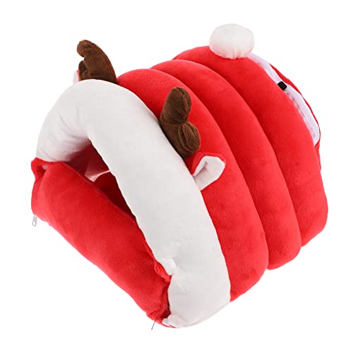 GRIRIW Luxuriöses Hamsterbett für Meerschweinchen dickeres warmes Nest bissfest bezaubernd für den Winter sicher für Haustiere von GRIRIW