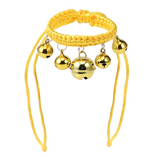 GRIRIW Handgewebtes Für Hunde Mit Glocken Verstellbares Personalisiertes Hundehalsband Mittlere Größe Ideal Für Hunde Und GRIRIW Handgewebtes Für Hunde Mit Glocken Verstellbares Personalisiertes Hundehalsband Mittlere Größe Ideal Für Hunde Und von GRIRIW