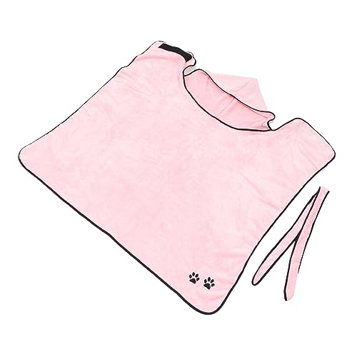 GRIRIW Haustier-Bademantel-Handtuch Katzenhandtücher Hundeshampoo Welpe Hund Badetuch Waschbare Pinkelpads Für Hunde Hundetuch Bademantel Pfotenreiniger Für Hunde Seife Rosa Korallenvlies GRIRIW Haustier-Bademantel-Handtuch Katzenhandtücher Hundeshampoo Welpe Hund Badetuch Waschbare Pinkelpads Für Hunde Hundetuch Bademantel Pfotenreiniger Für Hunde Seife Rosa Korallenvlies von GRIRIW