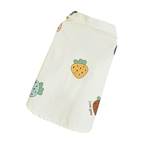GRIRIW Schickes Hemd Mit Erdbeer-Print Für Katzen Haustier-Partykleidung Bequeme Passform Cool Stilvoll GRIRIW Schickes Hemd Mit Erdbeer-Print Für Katzen Haustier-Partykleidung Bequeme Passform Cool Stilvoll von GRIRIW