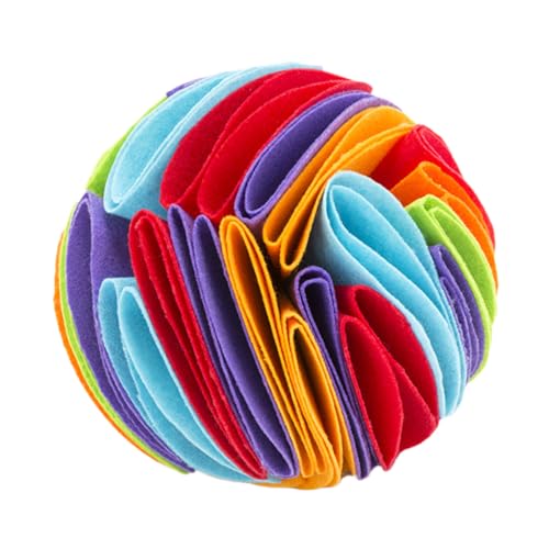 GRIRIW Haustier Kau Und Futterspielzeug Für Interaktiver Duftball Für Langsames Essen Mehrfarbiger Snuffle Ball Für Haustiere Fördert Die Geistige Stimulation Und Spielspaß GRIRIW Haustier Kau Und Futterspielzeug Für Interaktiver Duftball Für Langsames Essen Mehrfarbiger Snuffle Ball Für Haustiere Fördert Die Geistige Stimulation Und Spielspaß von GRIRIW