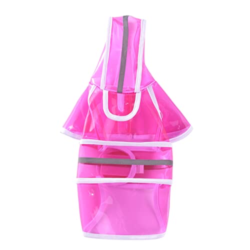 GRIRIW Hunde-Regenmantel Mit Kapuze Und Reflektierendem Sicherheitsstreifen Für Kleine Bis Mittelgroße Hunde Elastisches Material Sicherer Sitz Für Regenreisen GRIRIW Hunde-Regenmantel Mit Kapuze Und Reflektierendem Sicherheitsstreifen Für Kleine Bis Mittelgroße Hunde Elastisches Material Sicherer Sitz Für Regenreisen von GRIRIW